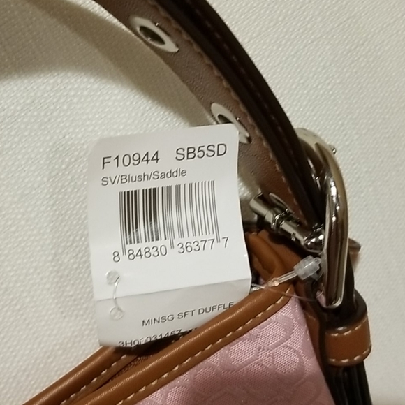 NWT Coach Mini Signature Soft Duffle - Picture 9 of 10